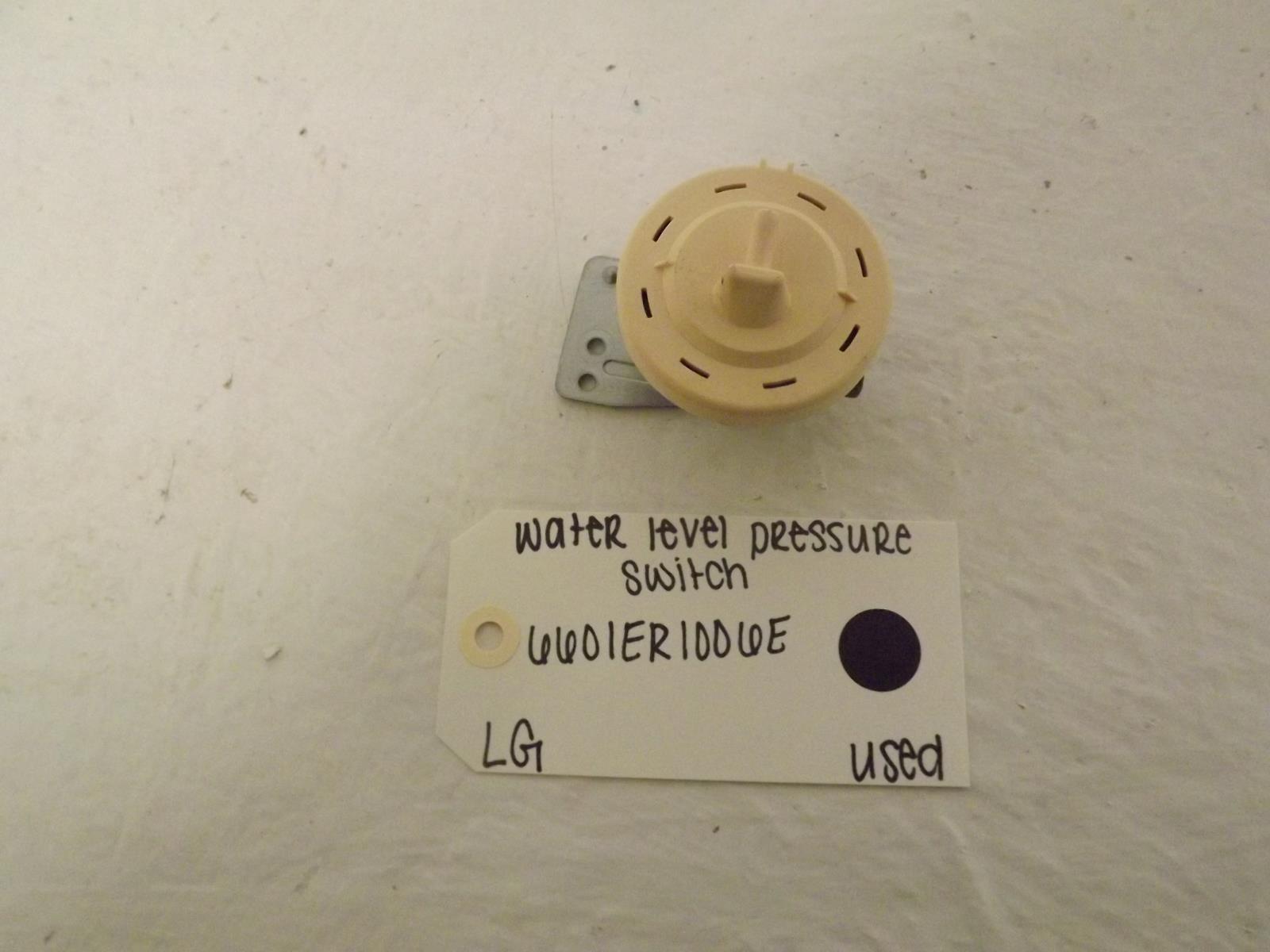 LG Washer 6601ER1006E Water Level Pressure Switch Used LG Washer 6601ER1006E Water Level Pressure Switch Used